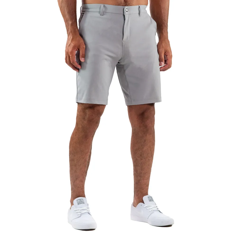 State and Liberty Athletic Fit Shorts - Light Grey| Shorts
