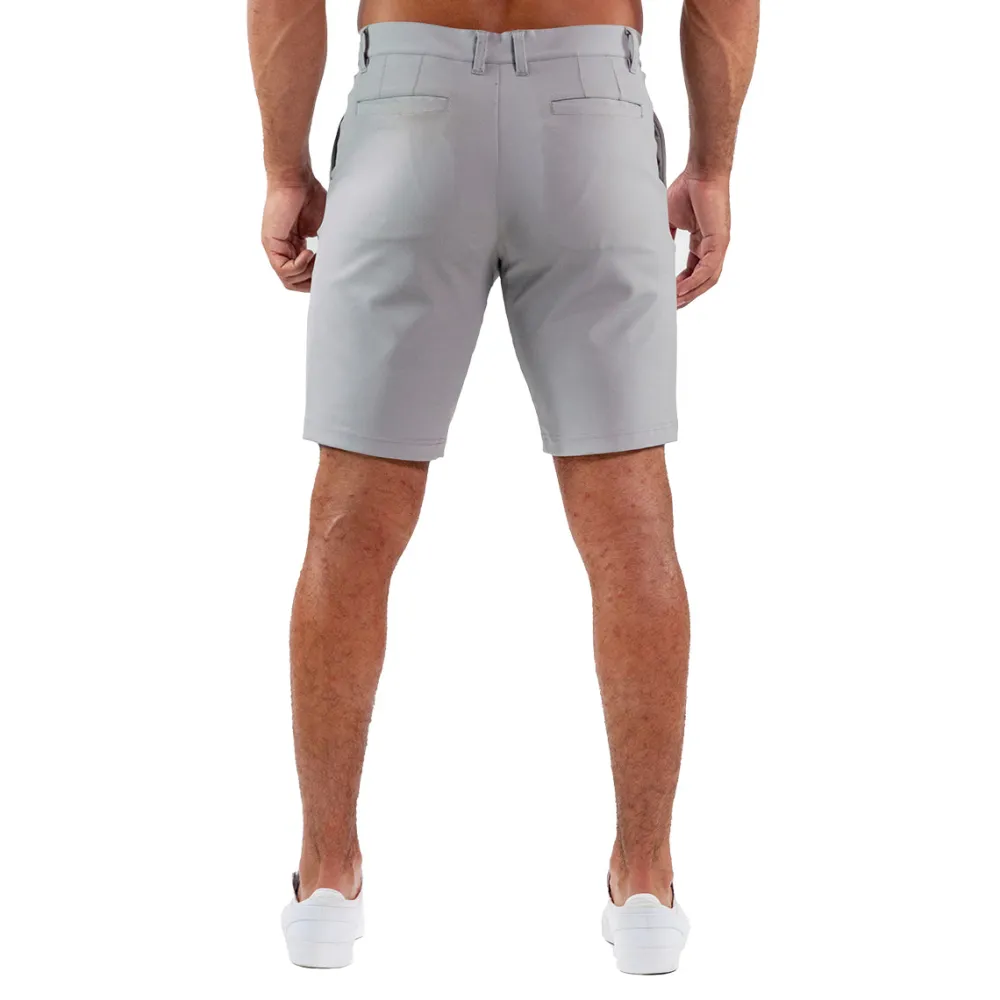 State and Liberty Athletic Fit Shorts - Light Grey| Shorts