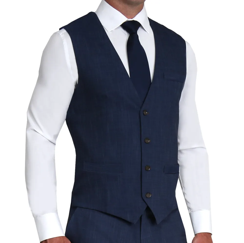 State and Liberty Athletic Fit Stretch Blazer - Heathered Navy| Casual Blazers|Blazers