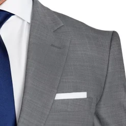 State and Liberty Athletic Fit Stretch Blazer - Heathered Grey| Casual Blazers|Blazers