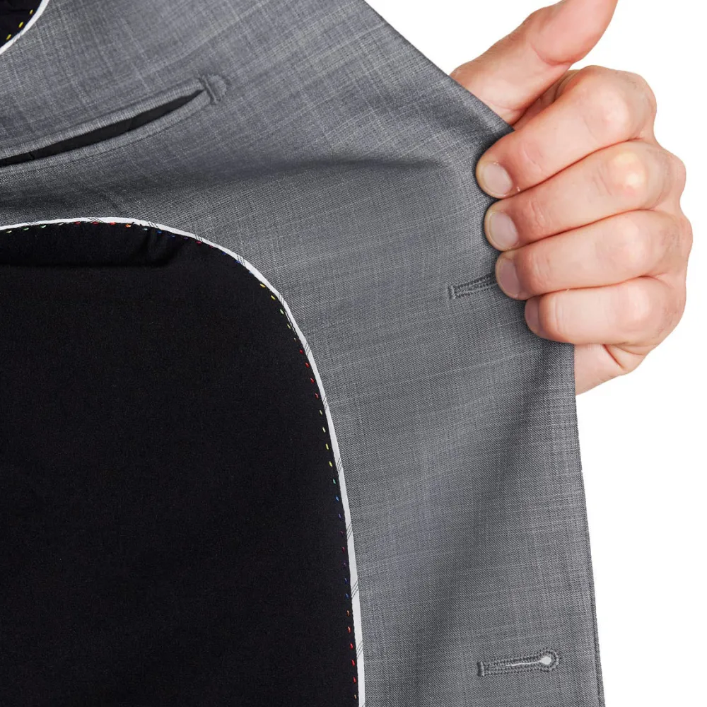 State and Liberty Athletic Fit Stretch Blazer - Heathered Grey| Casual Blazers|Blazers