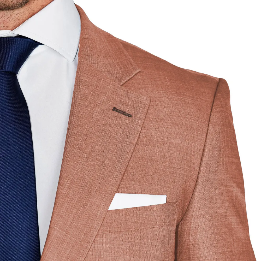 State and Liberty Athletic Fit Stretch Blazer - Heathered Salmon| Casual Blazers|Blazers