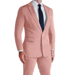 State and Liberty Athletic Fit Stretch Blazer - Solid Rose| Casual Blazers|Blazers