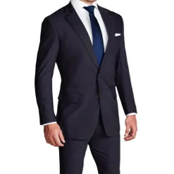 State and Liberty Athletic Fit Stretch Blazer - Heathered Midnight Navy| Casual Blazers|Blazers