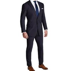 State and Liberty Athletic Fit Stretch Blazer - Heathered Midnight Navy| Casual Blazers|Blazers