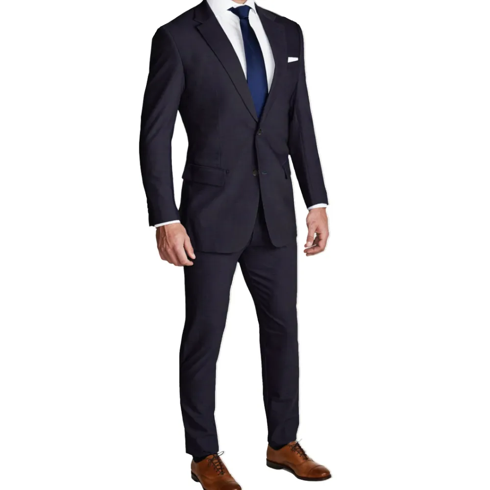 State and Liberty Athletic Fit Stretch Blazer - Heathered Midnight Navy| Casual Blazers|Blazers
