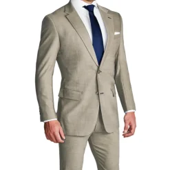 State and Liberty Athletic Fit Stretch Blazer - Heathered Stone| Casual Blazers|Blazers