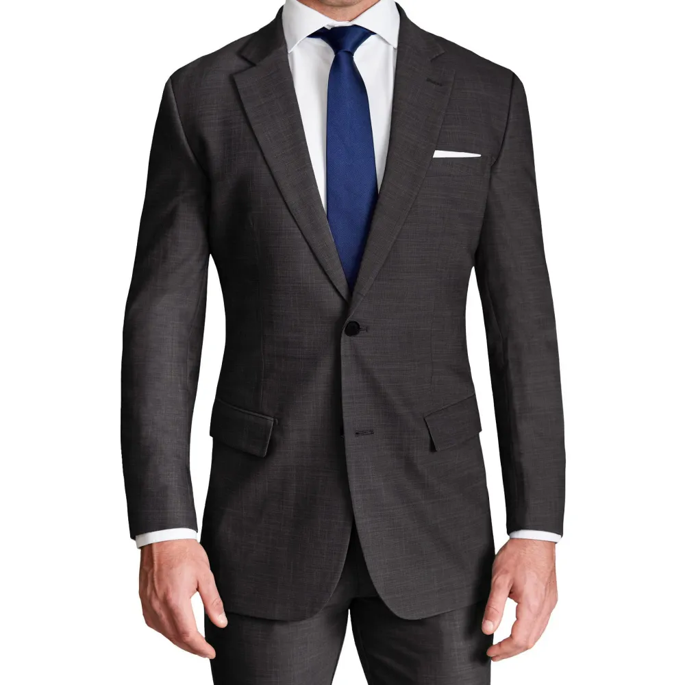 State and Liberty Athletic Fit Stretch Blazer - Heathered Charcoal| Casual Blazers|Blazers