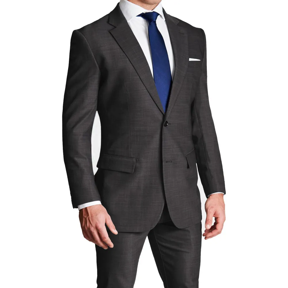 State and Liberty Athletic Fit Stretch Blazer - Heathered Charcoal| Casual Blazers|Blazers