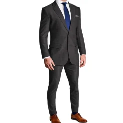 State and Liberty Athletic Fit Stretch Blazer - Heathered Charcoal| Casual Blazers|Blazers