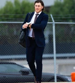 State and Liberty Athletic Fit Stretch Blazer - Navy| Casual Blazers|Blazers