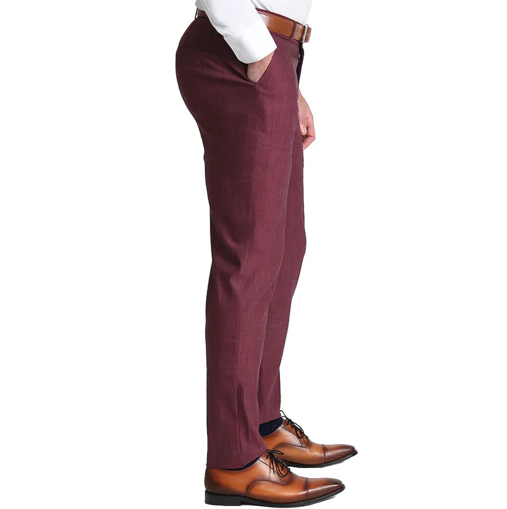 State and Liberty Athletic Fit Stretch Blazer - Heathered Maroon| Casual Blazers|Blazers
