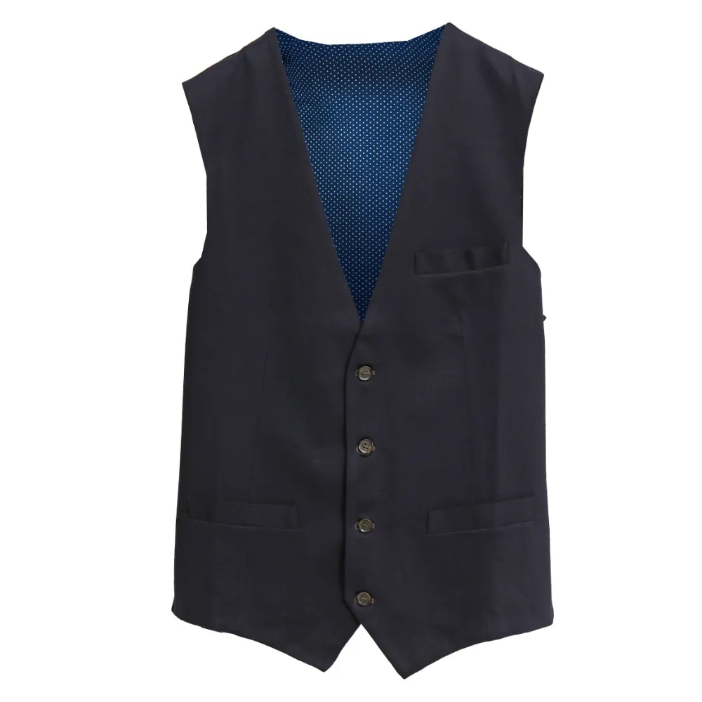State and Liberty Athletic Fit Stretch Suit Vest - Navy| Vests