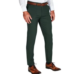State and Liberty Athletic Fit Stretch Suit - Solid Hunter Green| Suits