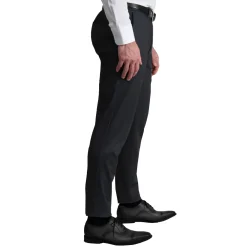 State and Liberty Athletic Fit Stretch Suit - Charcoal Microcheck| Suits