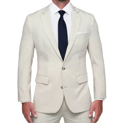 State and Liberty Athletic Fit Stretch Suit - Lightweight Heathered Bamboo| Suits