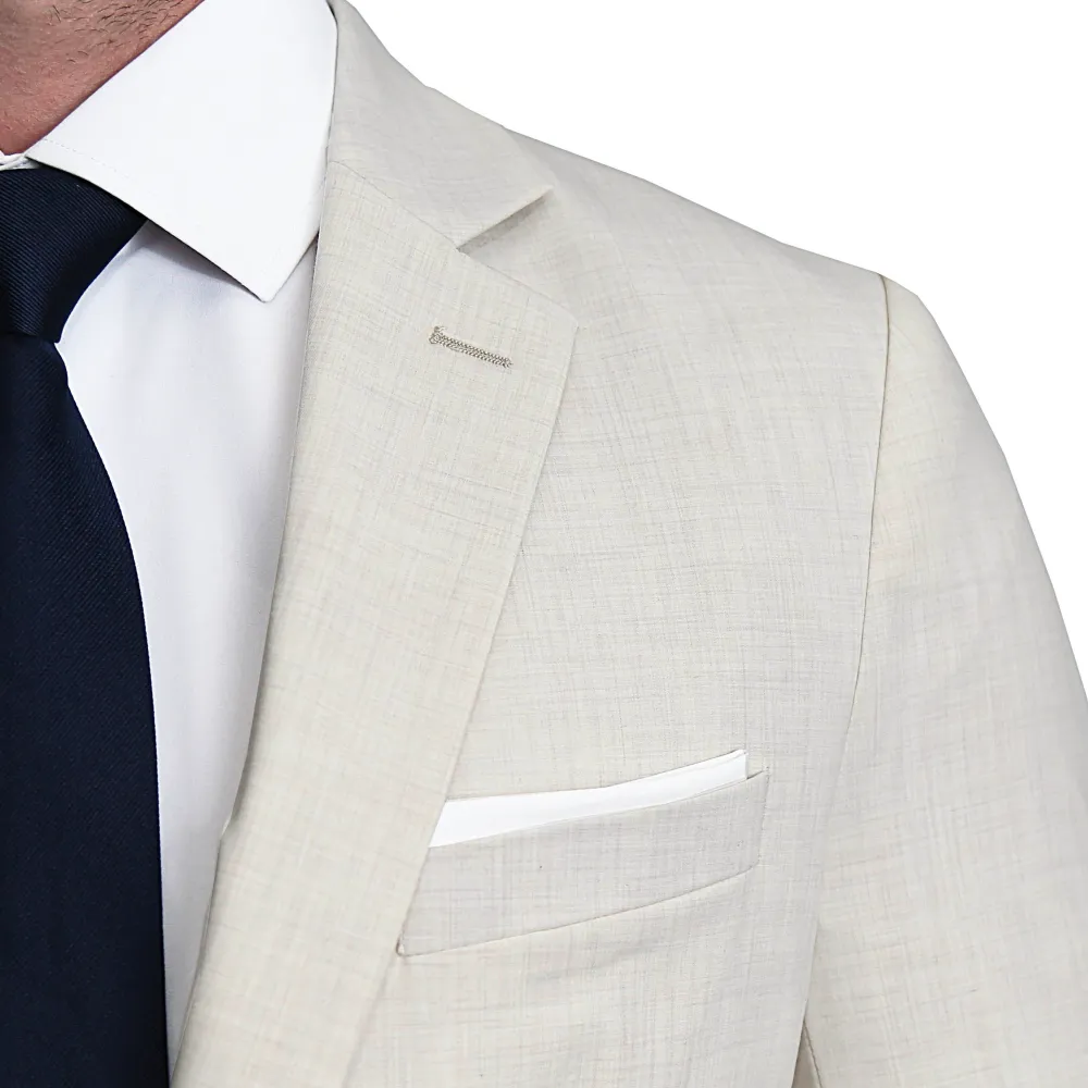 State and Liberty Athletic Fit Stretch Suit - Lightweight Heathered Bamboo| Suits