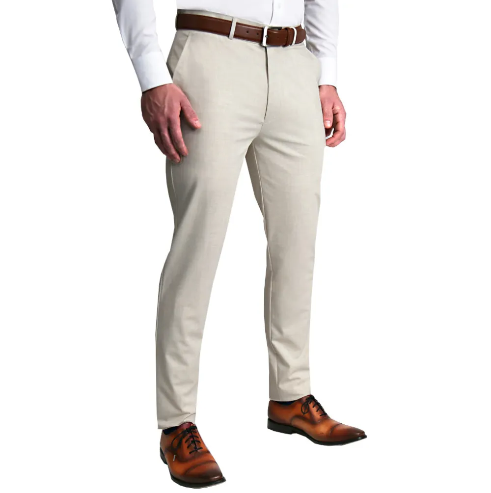 State and Liberty Athletic Fit Stretch Suit - Lightweight Heathered Bamboo| Suits