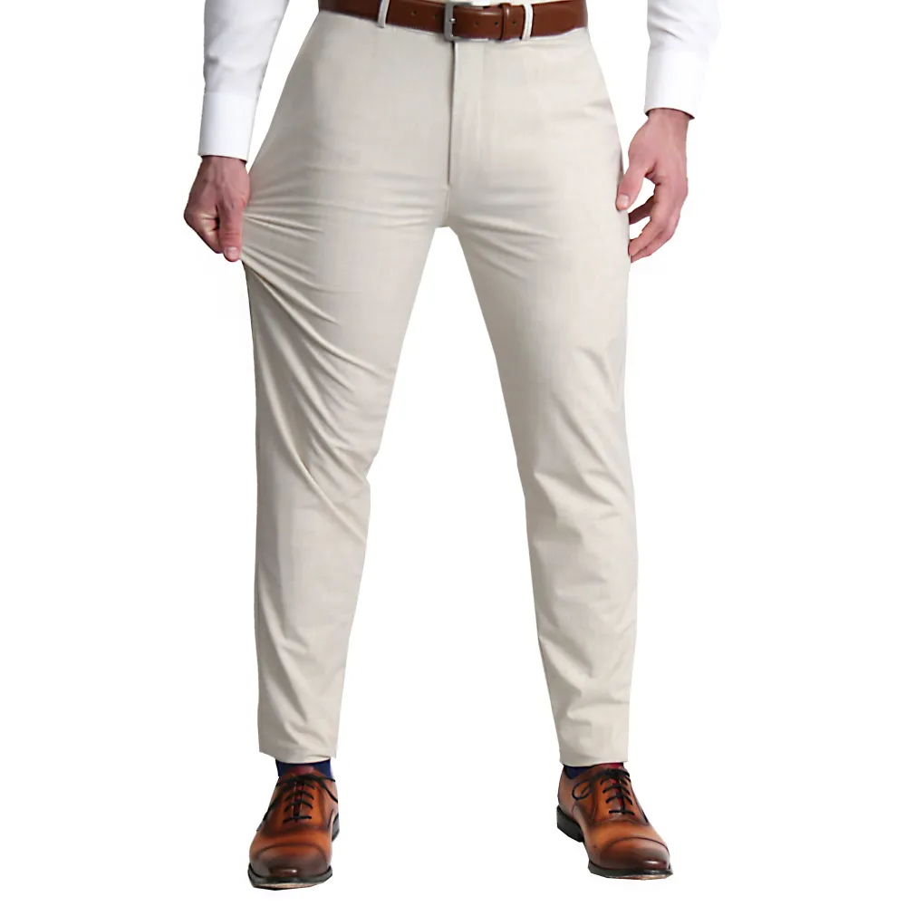 State and Liberty Athletic Fit Stretch Suit - Lightweight Heathered Bamboo| Suits