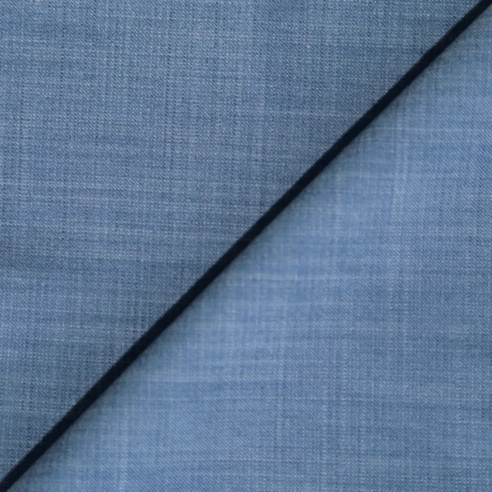 State and Liberty Athletic Fit Stretch Suit - Heathered Light Blue| Suits