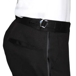 State and Liberty Athletic Fit Stretch Tuxedo - Black with Shawl Lapel| Tuxedos|Suits