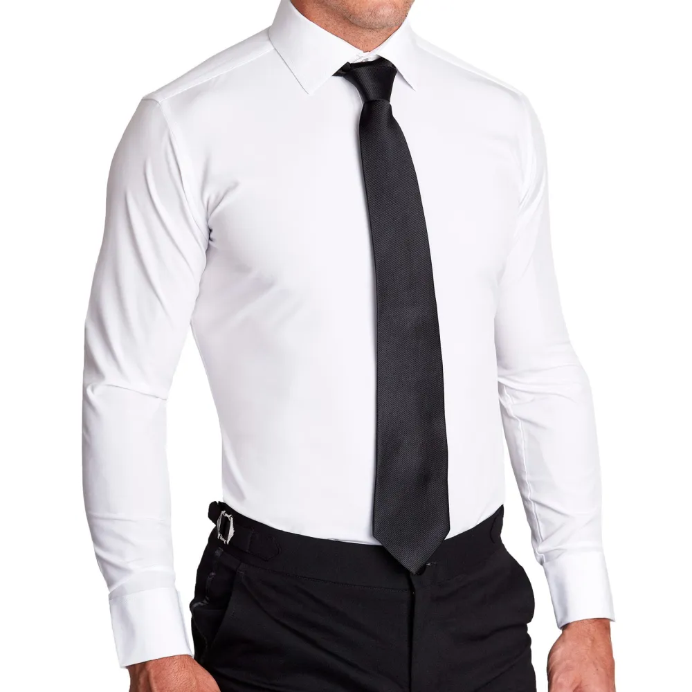 State and Liberty Black Woven Silk Tie| Accessories