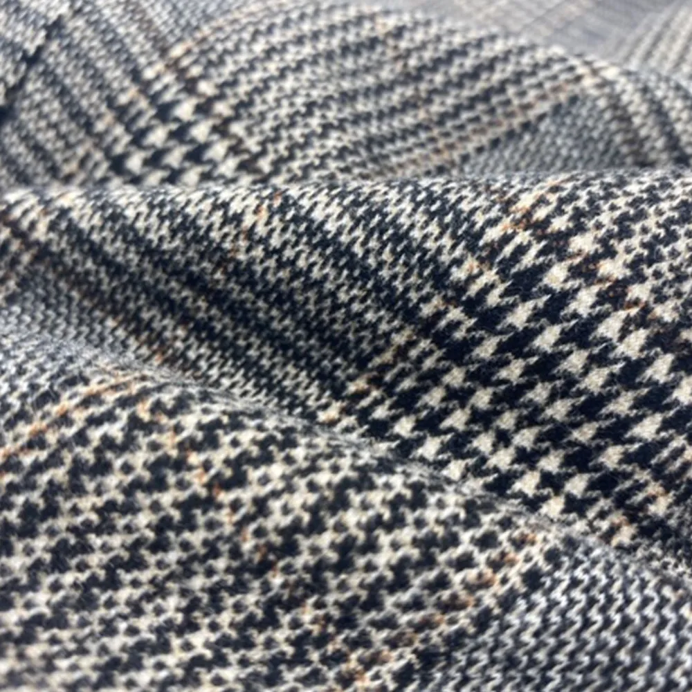 State and Liberty Brown Plaid Double-Breasted Overcoat| Coats & Jackets