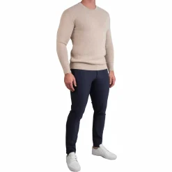 State and Liberty Heavy Knit Crewneck - Tan| Quarter Zips & Hoodies|Casual Long Sleeves