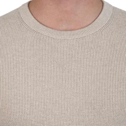 State and Liberty Heavy Knit Crewneck - Tan| Quarter Zips & Hoodies|Casual Long Sleeves