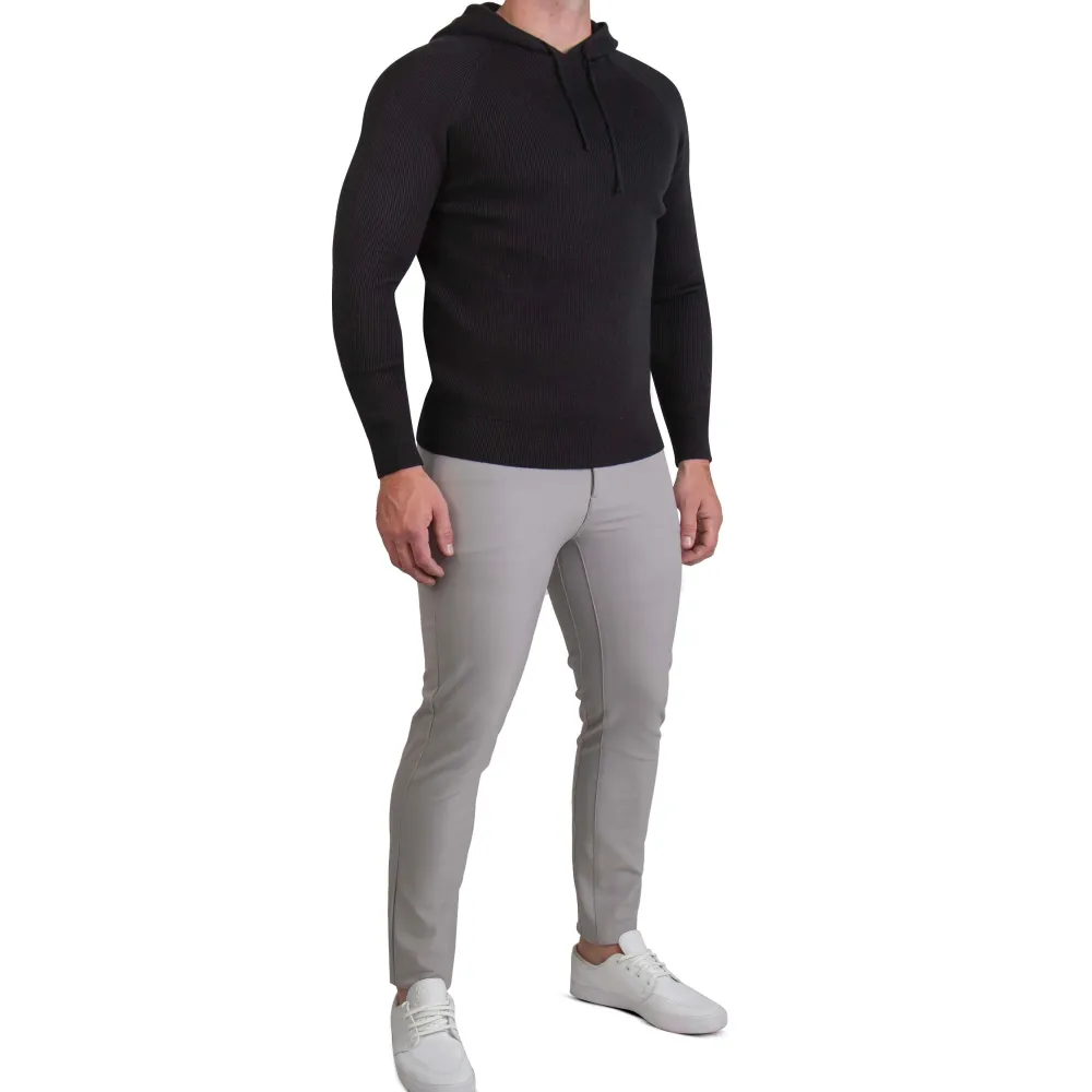 State and Liberty Heavy Knit Hoodie - | Quarter Zips & Hoodies|Casual Long Sleeves