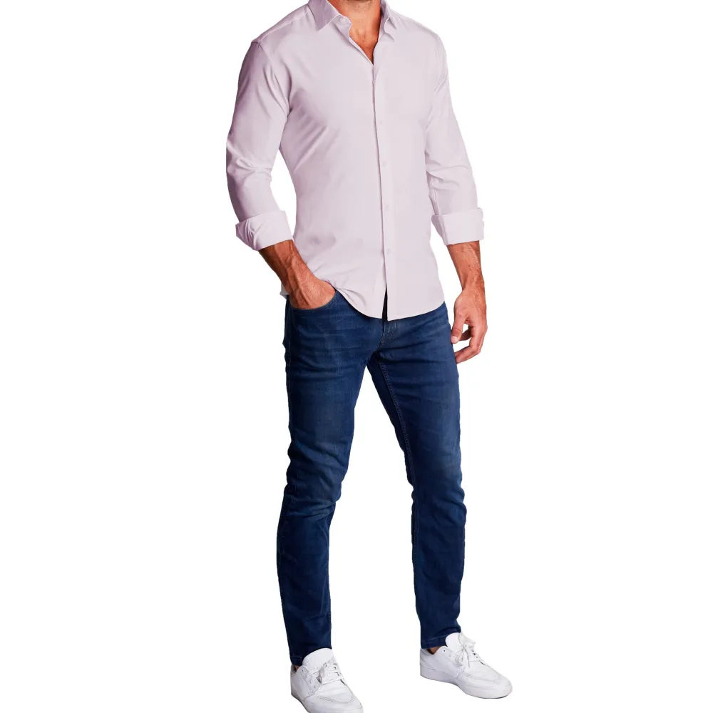 State and Liberty "The Atko" Powder Purple| Dress Shirts