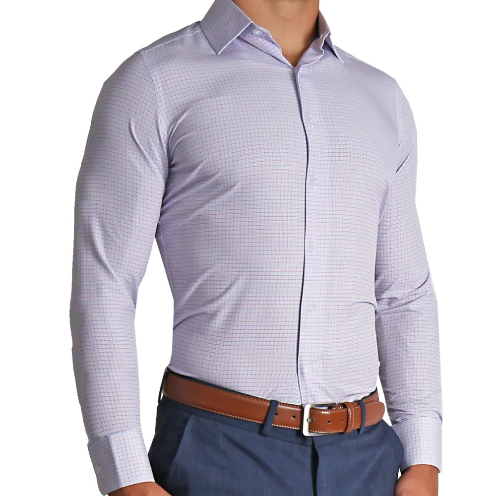 State and Liberty "The Buck" Orange and Blue Pattern| Dress Shirts