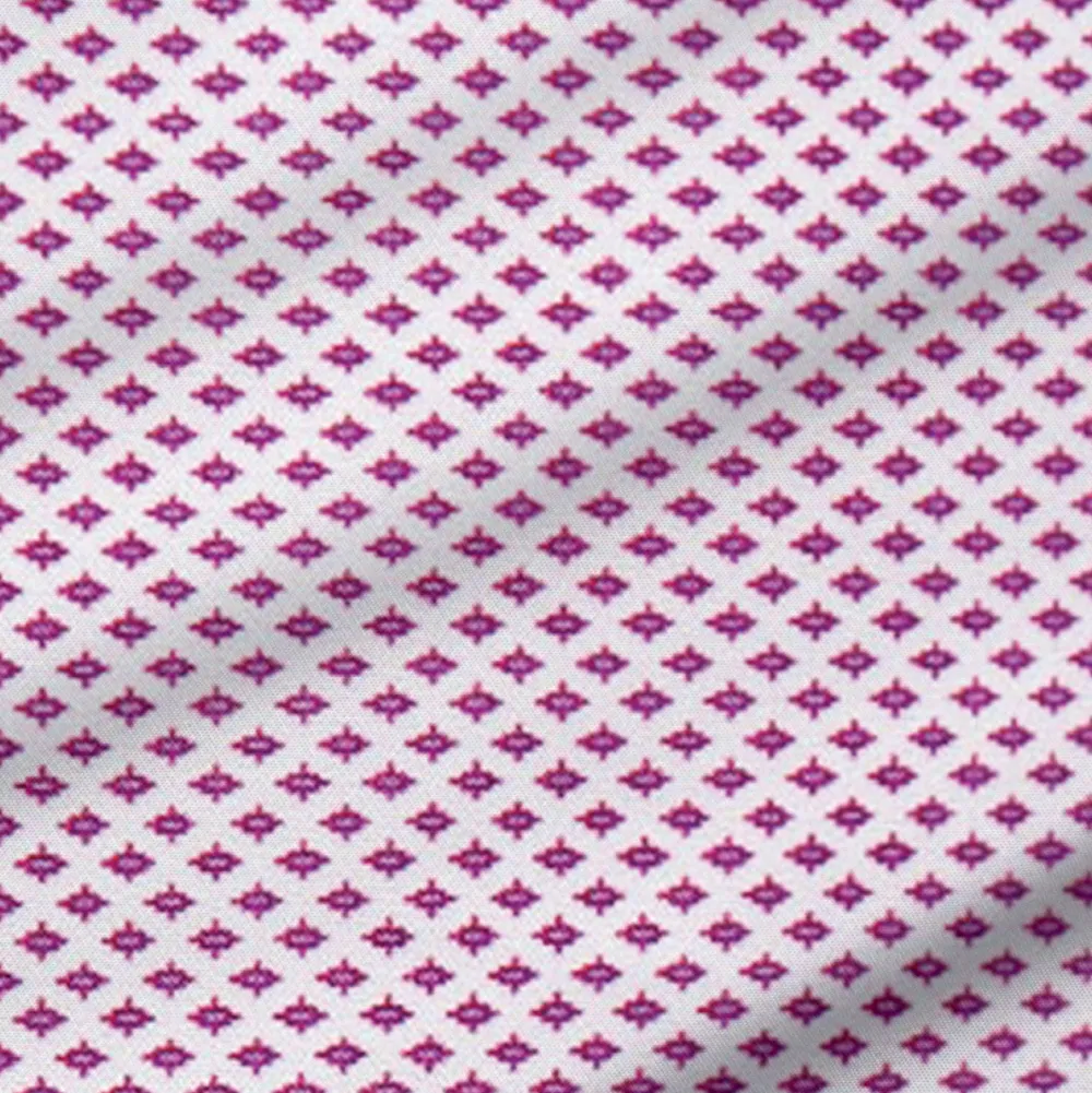 State and Liberty "The Cullinan" Purple Diamond Print| Dress Shirts
