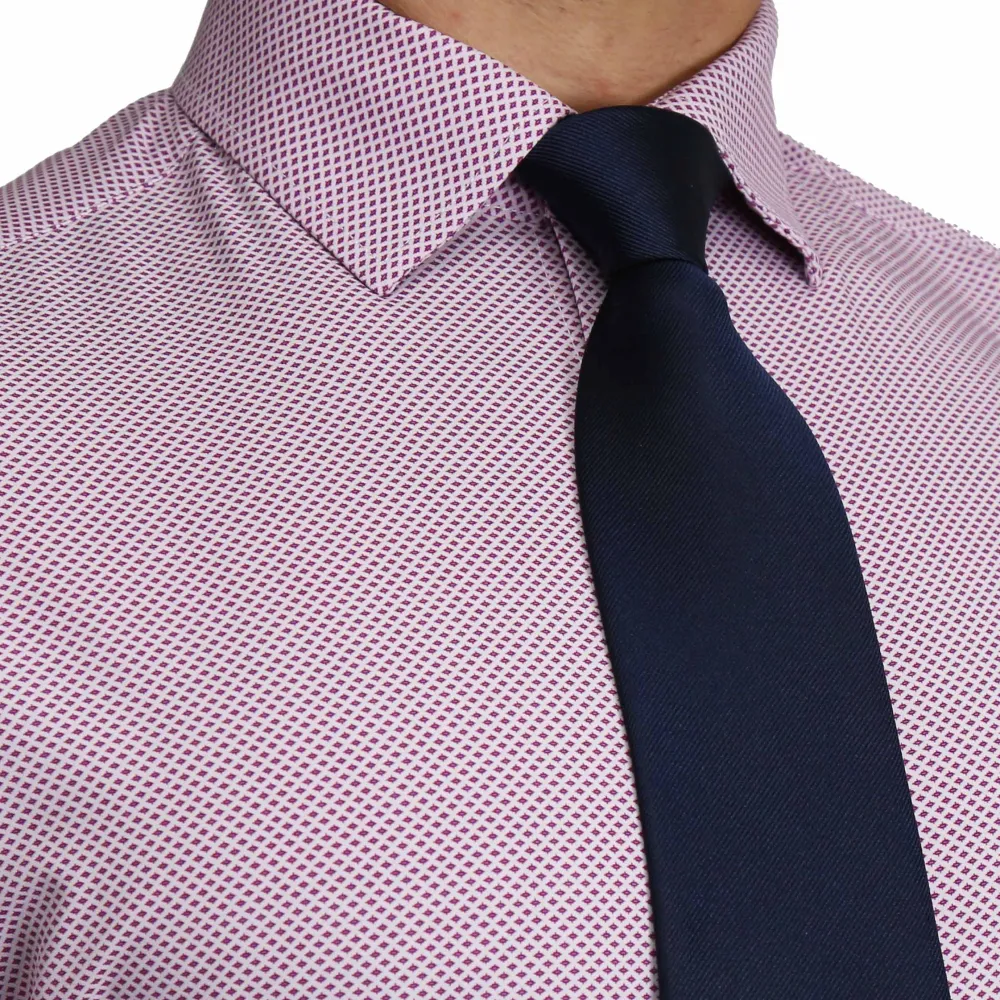 State and Liberty "The Cullinan" Purple Diamond Print| Dress Shirts