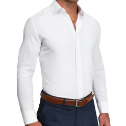 State and Liberty "The Everest" Winter-Weight Solid White| Dress Shirts