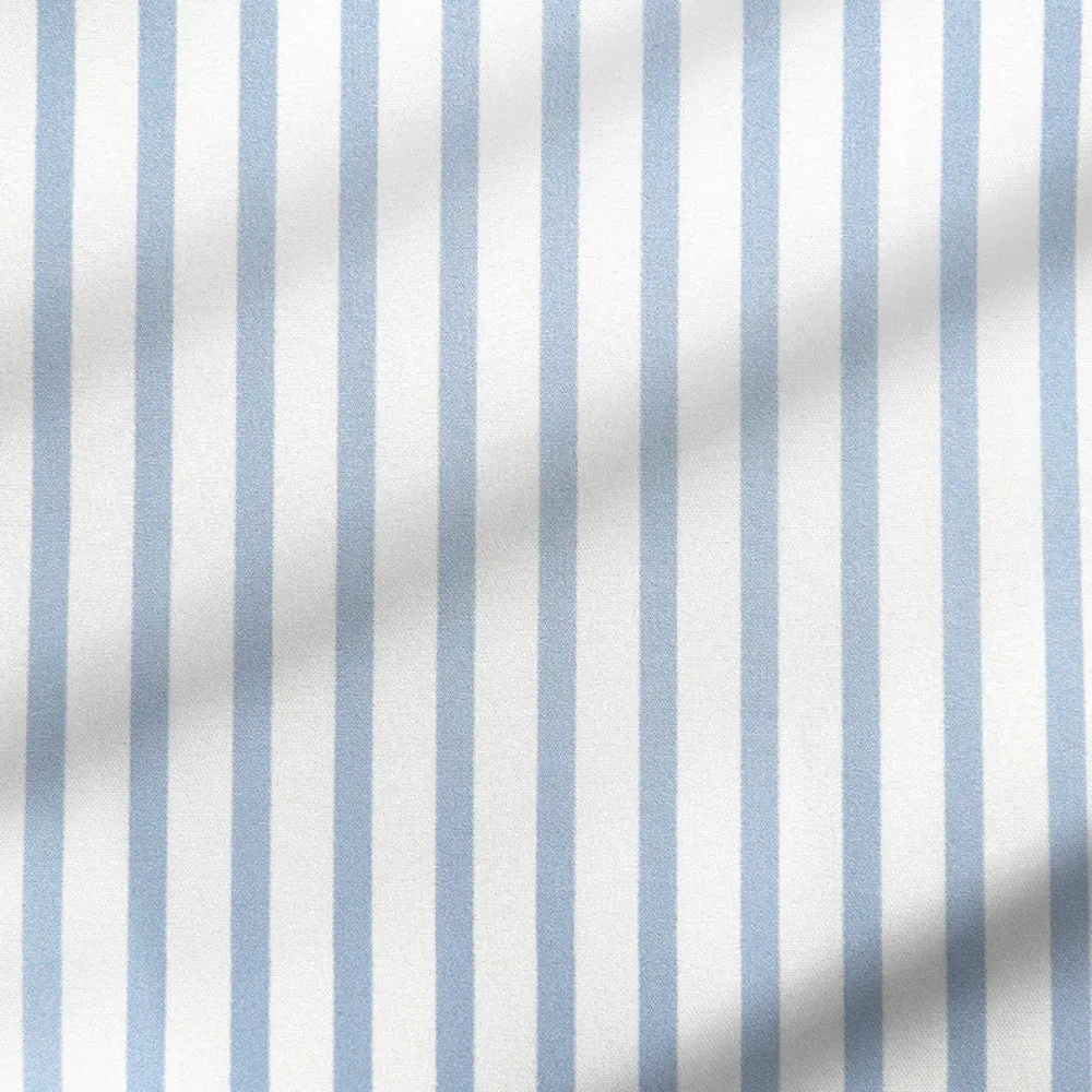 State and Liberty "The Francisco" Light Blue Mid-Stripe| Dress Shirts