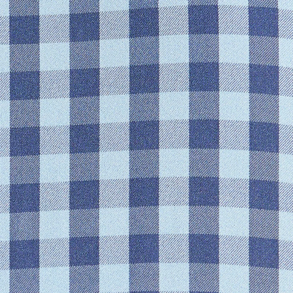 State and Liberty "The Henry" Steel Blue and Light Blue Big Gingham| Dress Shirts