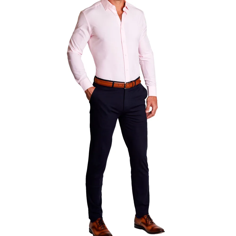 State and Liberty "The Herbert" Solid Pink| Dress Shirts