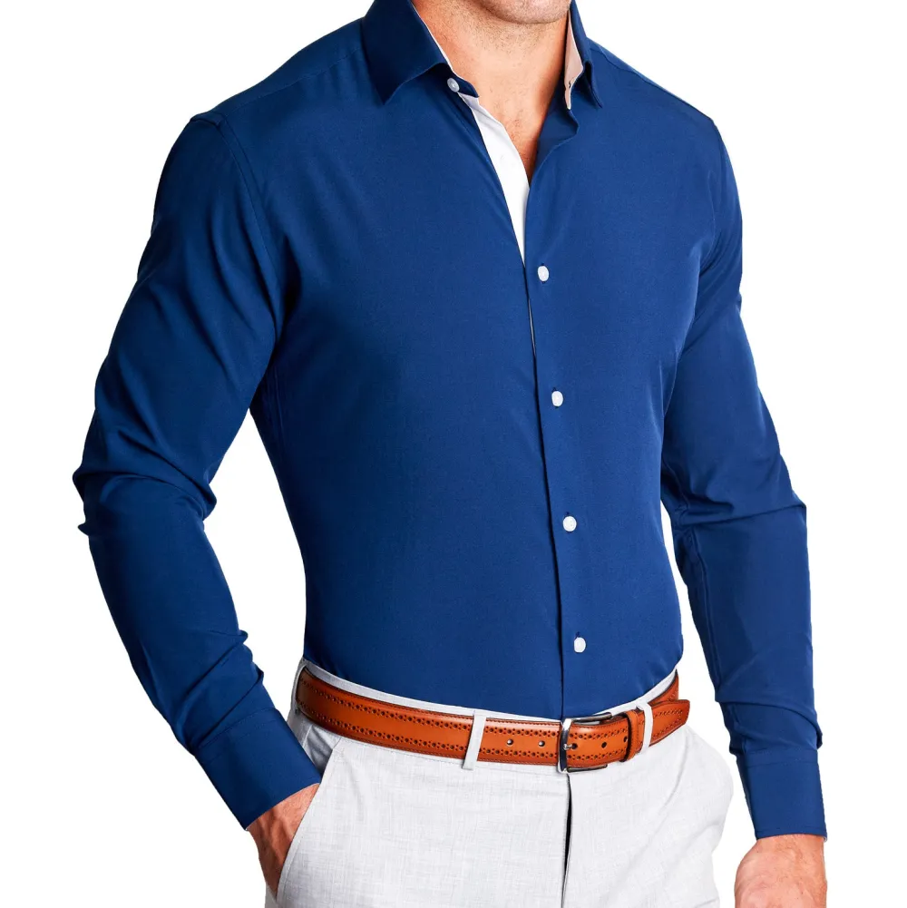 State and Liberty "The Howard" Limited Edition: Navy with White Accents| Dress Shirts