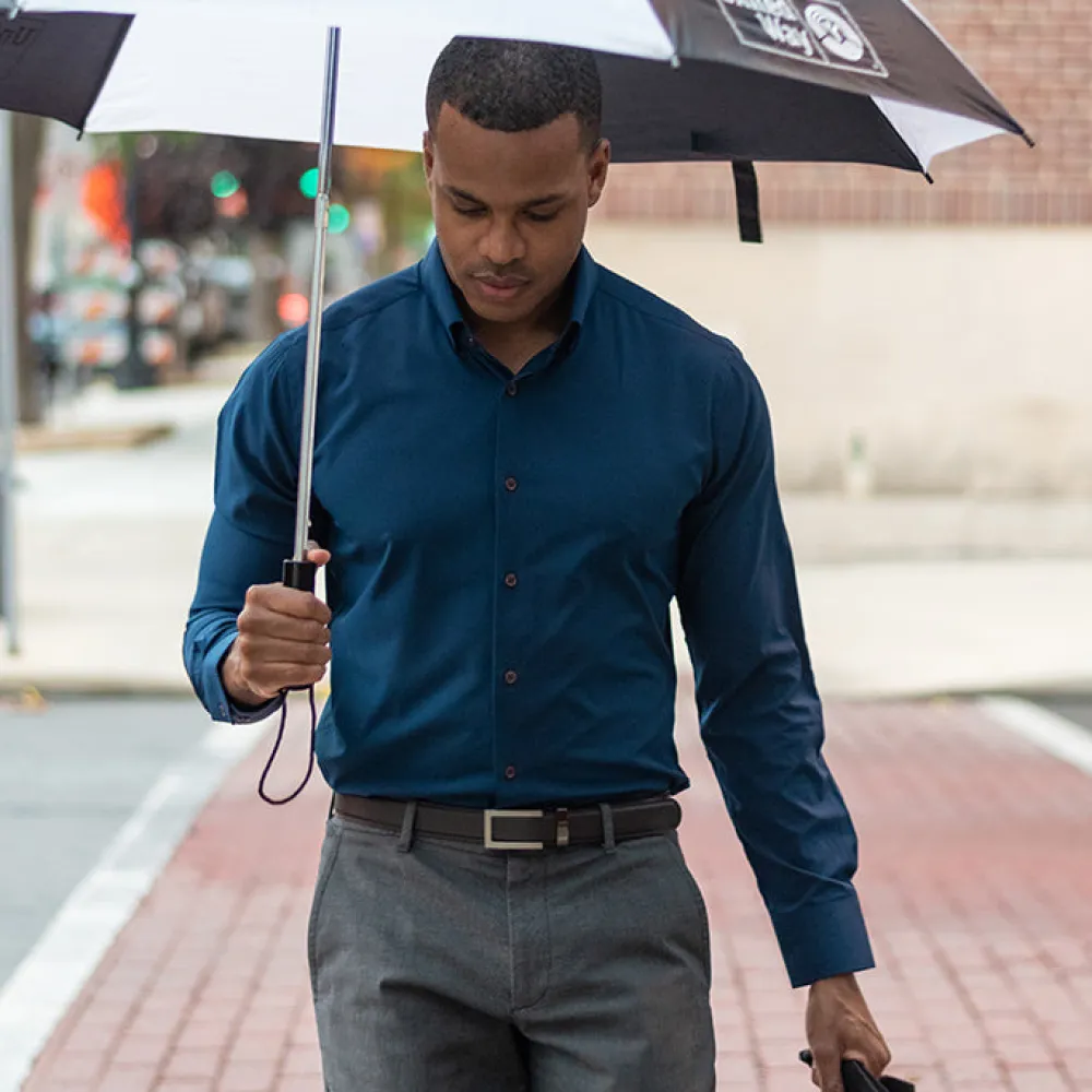 State and Liberty "The Howard" Solid Navy| Dress Shirts