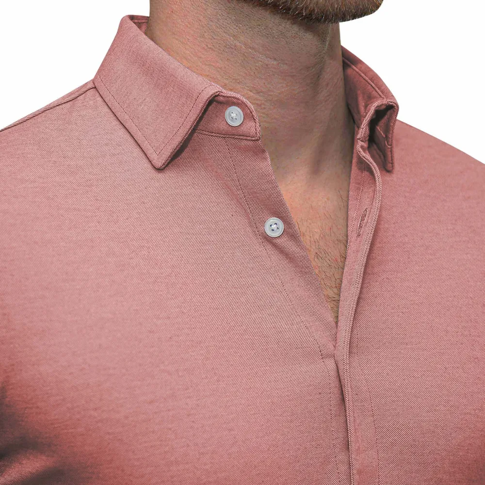 State and Liberty "The Jace" Pique Button Down| Casual Long Sleeves|Long Sleeve Button Downs
