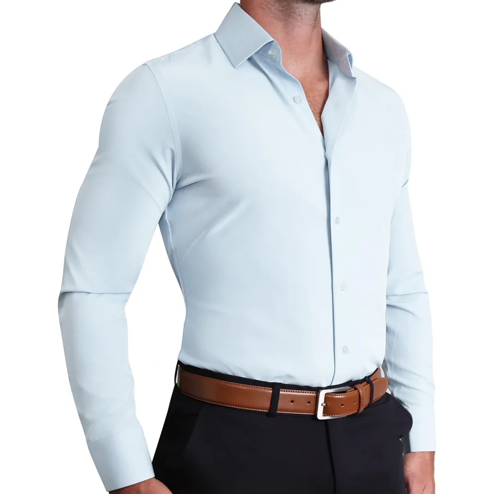 State and Liberty "The Javier" Pale Blue| Dress Shirts