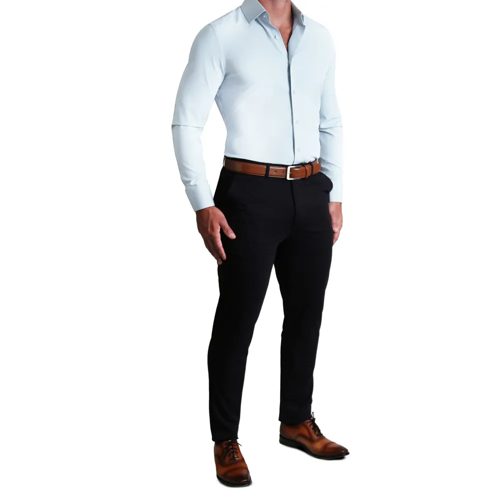 State and Liberty "The Javier" Pale Blue| Dress Shirts