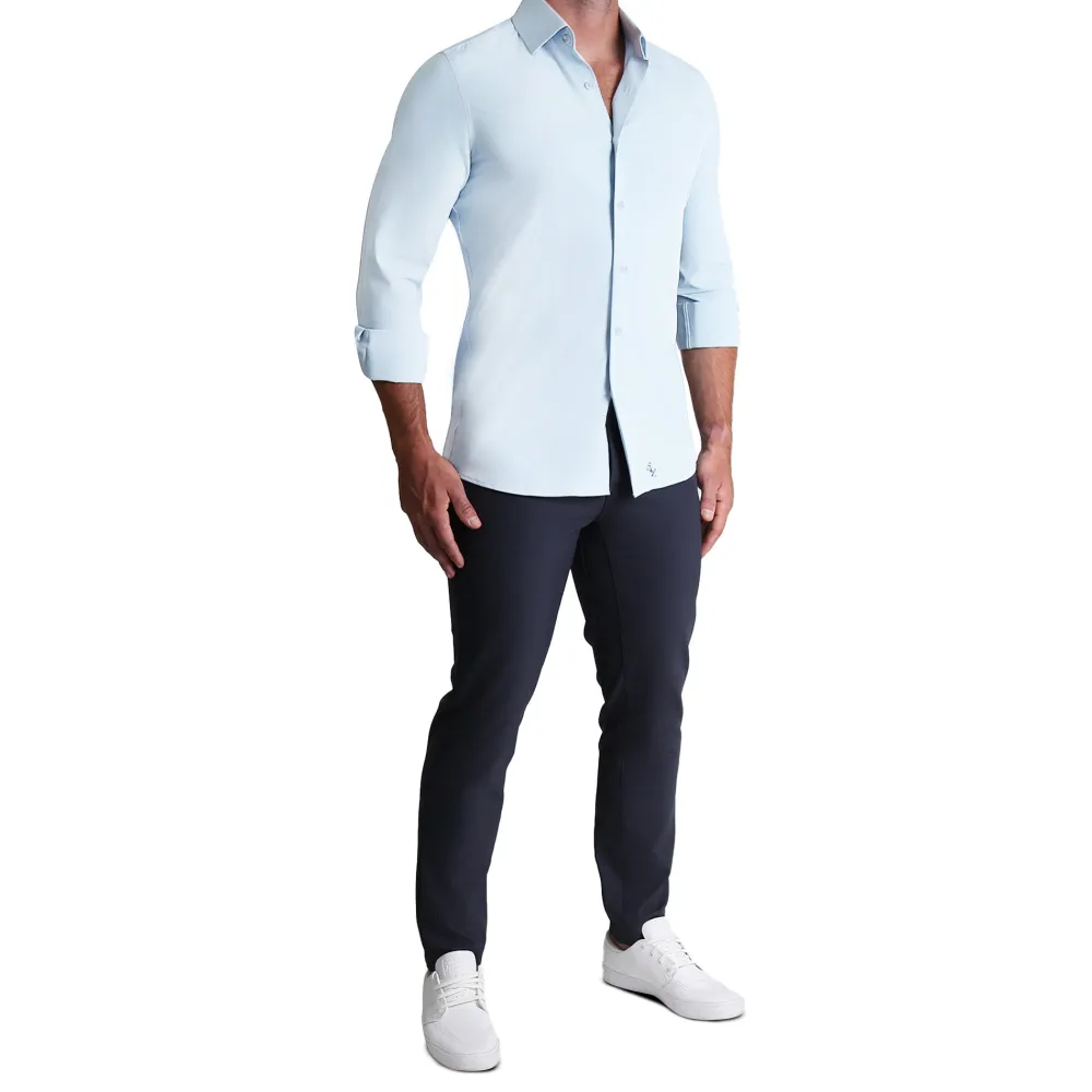 State and Liberty "The Javier" Pale Blue| Dress Shirts