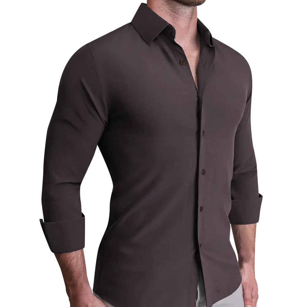 State and Liberty "The Miller" Deep Plum| Dress Shirts