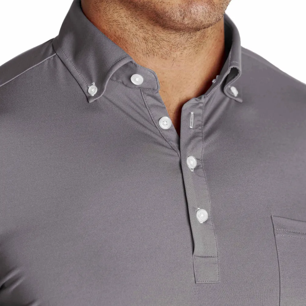 State and Liberty "The Rory" Tech Polo| Short Sleeve Button Downs